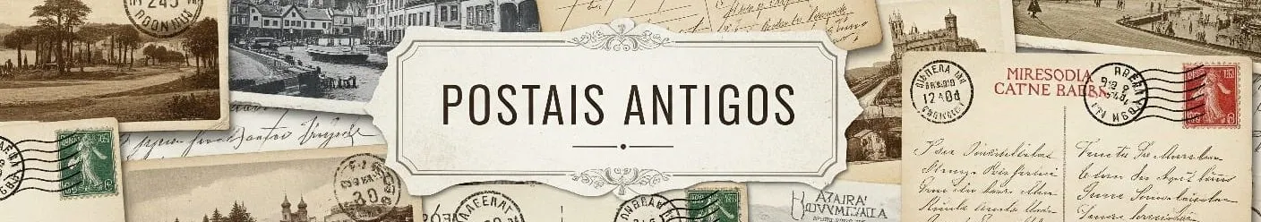 Banner Postais Antigos